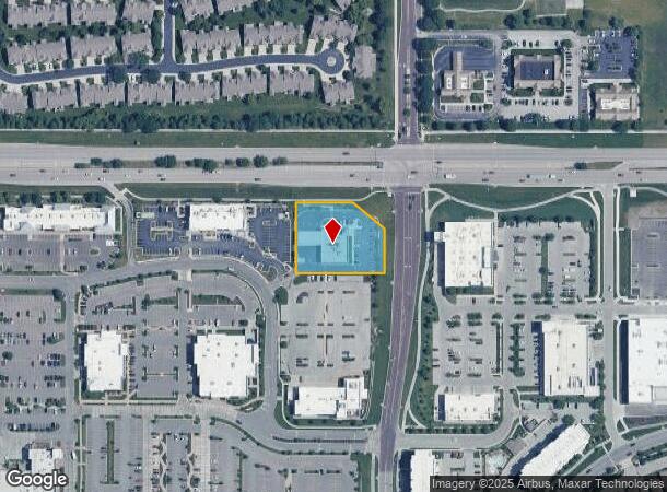 6305 W 135Th St, Overland Park, KS Parcel Map