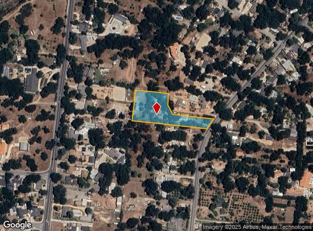 659 S La Luna Ave, Ojai, CA Parcel Map