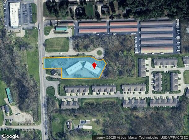 7200 Lewis Ave, Temperance, MI Parcel Map