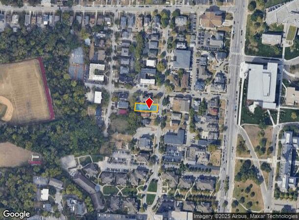  2727 Stratford Ave, Cincinnati, OH Parcel Map