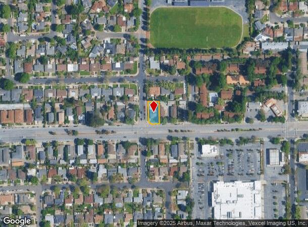  1053 W Hamilton Ave, Campbell, CA Parcel Map