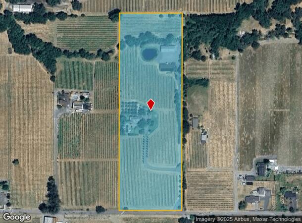  673 Limerick Ln, Healdsburg, CA Parcel Map