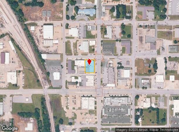102 S Main St, Owasso, OK Parcel Map