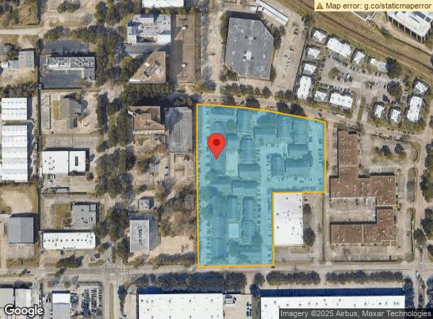  7500 Pinemont Dr, Houston, TX Parcel Map