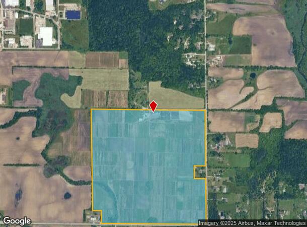 184Th Ave, Bristol, WI Parcel Map