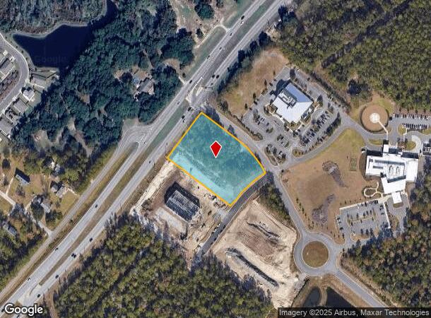 9010 Senca Dr, Wilmington, NC Parcel Map