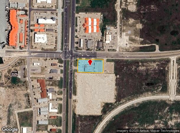 14602 S Padre Island Dr, Corpus Christi, TX Parcel Map