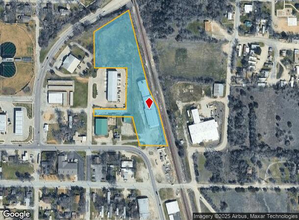 601 E Walnut St, Decatur, TX Parcel Map