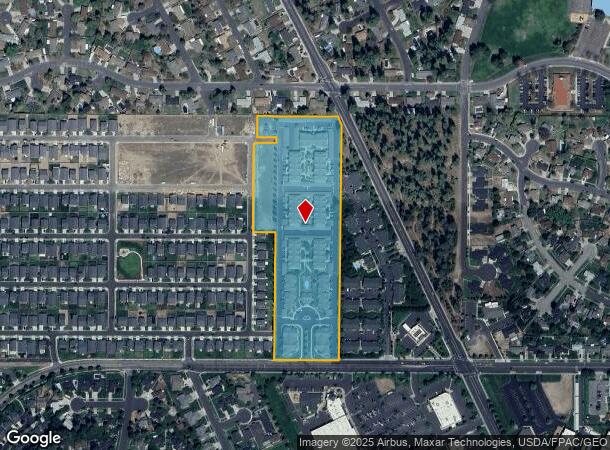  5420 W Barnes Rd, Spokane, WA Parcel Map