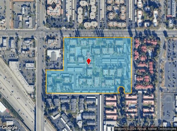  1162 W Blaine St, Riverside, CA Parcel Map