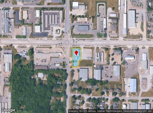  1001 E 23Rd St, Lawrence, KS Parcel Map