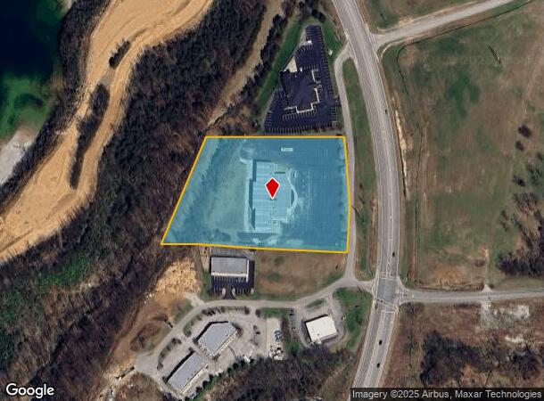  2725 E John Rowan Blvd, Bardstown, KY Parcel Map