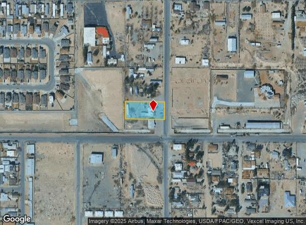 7209 7Th St, Canutillo, TX Parcel Map
