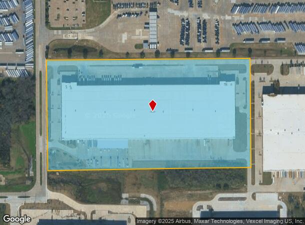  3130 N Longhorn Dr, Lancaster, TX Parcel Map