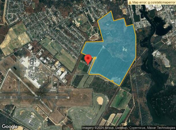  1400 Dividing Creek Rd, Millville, NJ Parcel Map