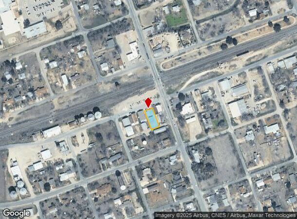 16012 S Front St, La Coste, TX Parcel Map