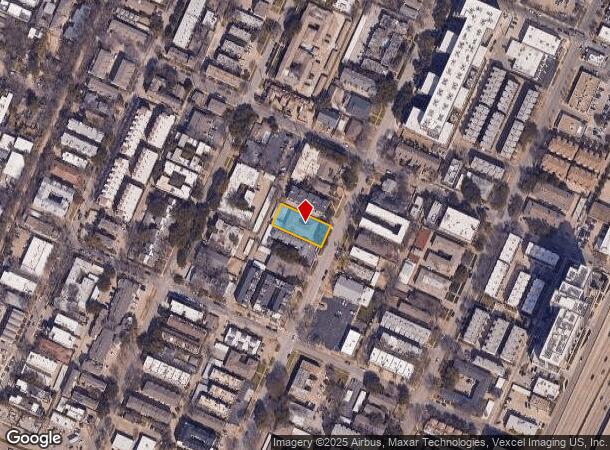  4321 Cole Ave, Dallas, TX Parcel Map