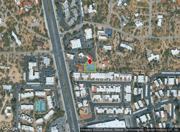  6588 N Oracle Rd, Tucson, AZ Parcel Map