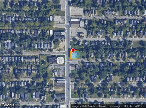 905 E 105Th St, Cleveland, OH Parcel Map