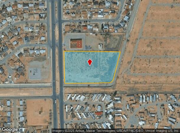 10404 Mc Combs St, El Paso, TX Parcel Map