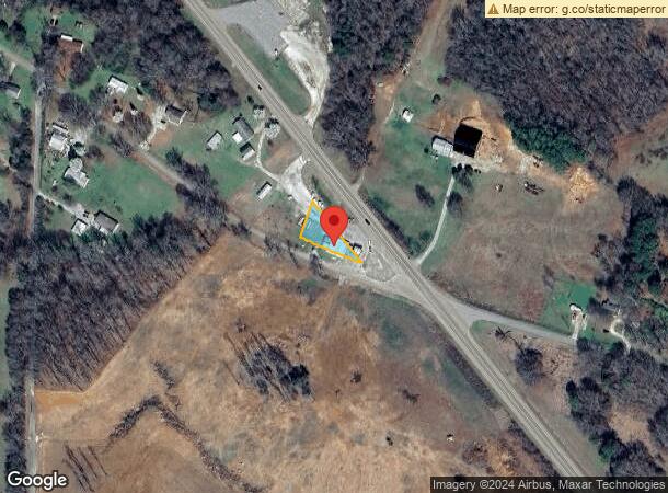  11840 Highway 641 S, Springville, TN Parcel Map