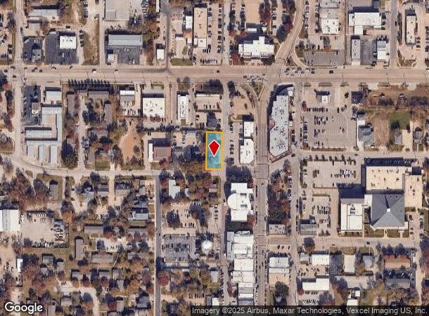 202 W Wall St, Grapevine, TX Parcel Map