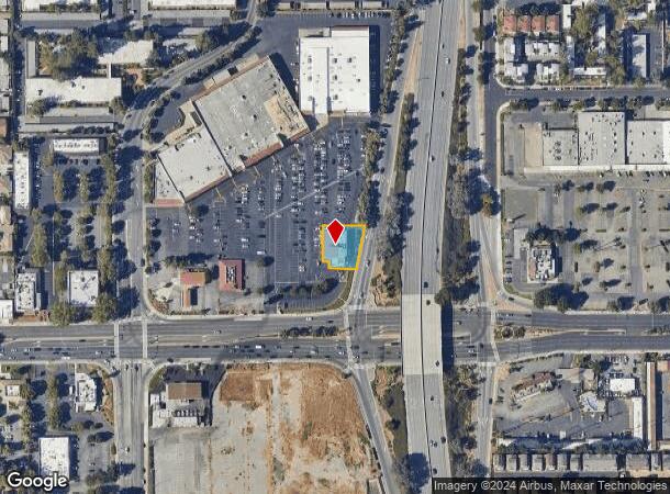  3605 El Camino Real, Santa Clara, CA Parcel Map