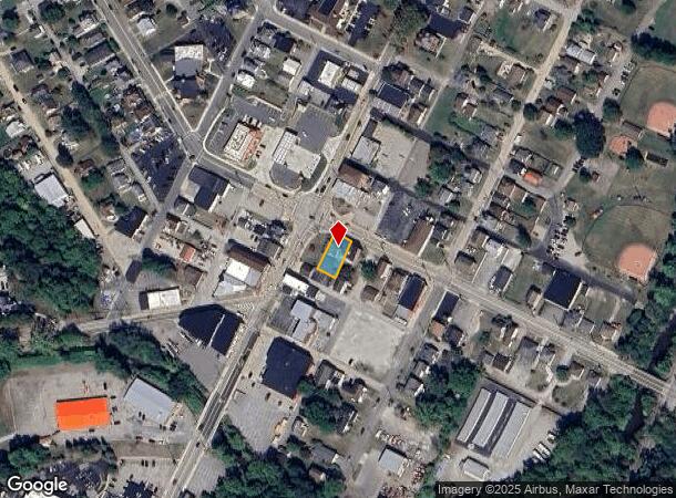  8 S Main St, Houston, PA Parcel Map