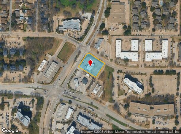  2100 Brookhollow Plaza Dr, Arlington, TX Parcel Map