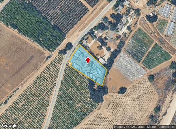  1906 Old Telegraph Rd, Fillmore, CA Parcel Map