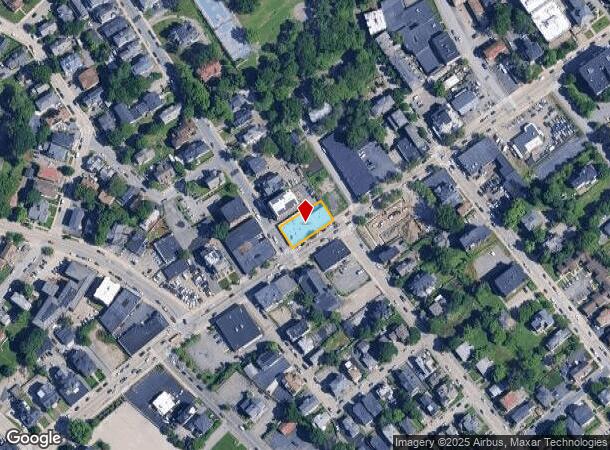  820 Main St, Worcester, MA Parcel Map