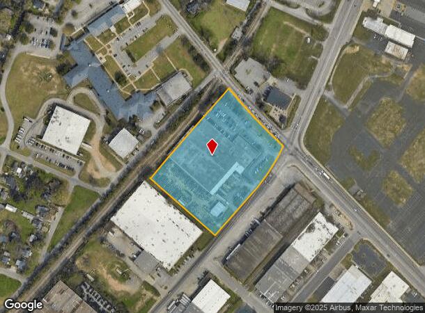  949 Rosewood Dr, Columbia, SC Parcel Map