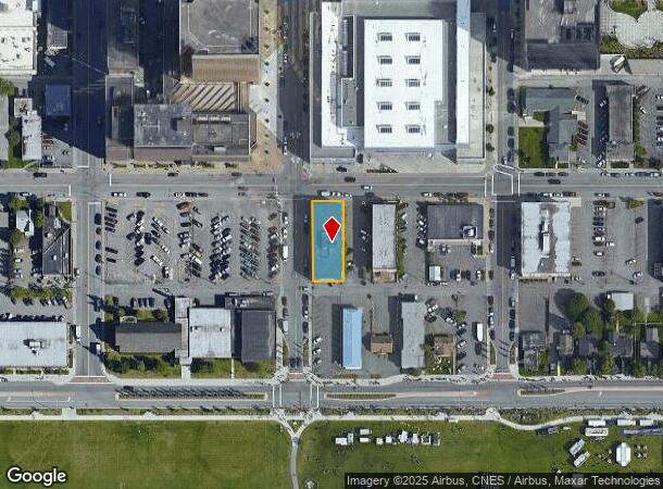 807 G St, Anchorage, AK Parcel Map