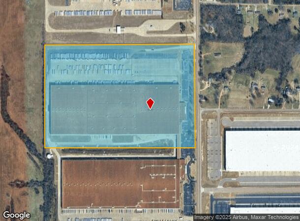  8005 Polk Ln, Olive Branch, MS Parcel Map