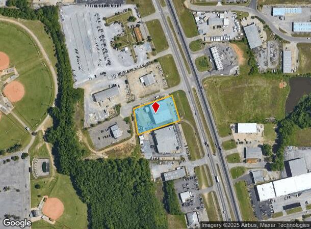  663 N Eastern Blvd, Montgomery, AL Parcel Map