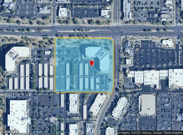  18500 N Allied Way, Phoenix, AZ Parcel Map