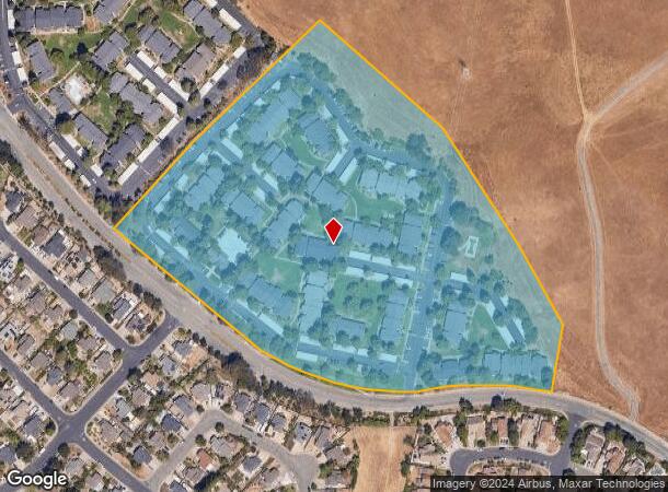  2000 Ascot Pky, Vallejo, CA Parcel Map