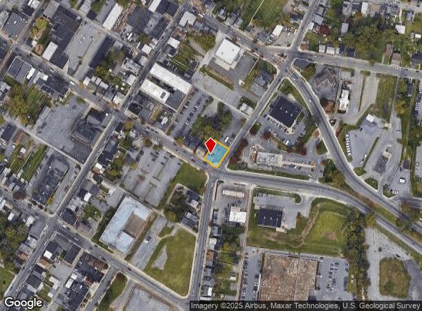  240 E Washington St, Hagerstown, MD Parcel Map