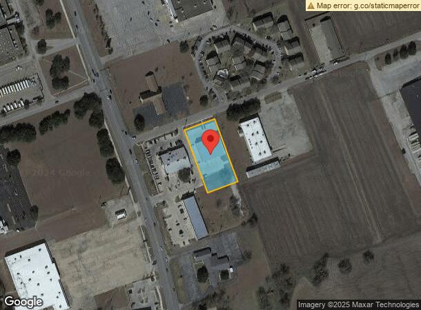  202 Highland Dr, Taylor, TX Parcel Map