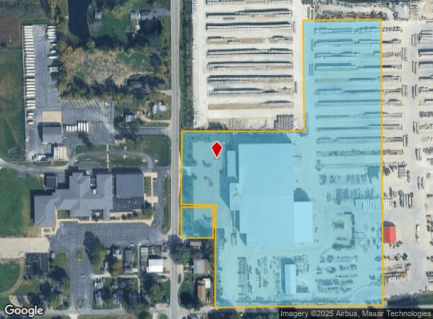 119 N Main St, Maxwell, IN Parcel Map