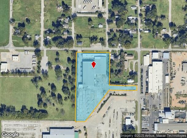  1010 W 37Th Pl, Tulsa, OK Parcel Map