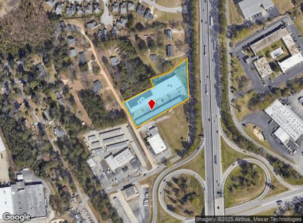  240 Orchard Dr, West Columbia, SC Parcel Map