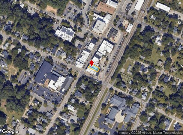  104 N Salem St, Apex, NC Parcel Map