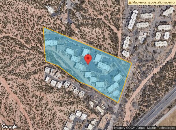  825 Calle Mejia, Santa Fe, NM Parcel Map