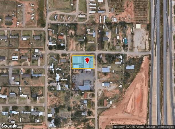  12702 Avenue J, Lubbock, TX Parcel Map