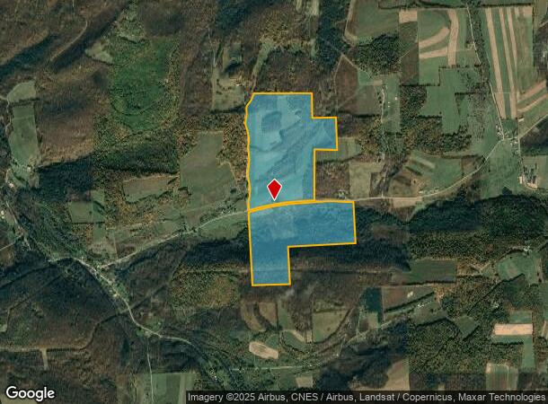 377 Bingham Center Rd, Genesee, PA Parcel Map
