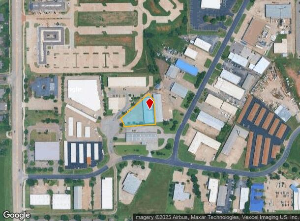  2709 Bart Conner Ct, Norman, OK Parcel Map