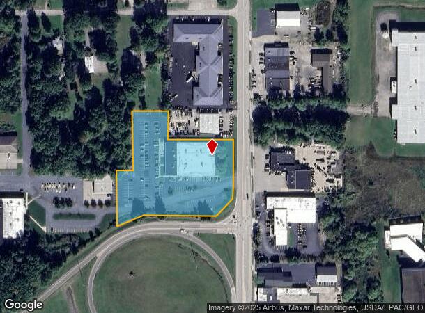  1030 N Meridian Rd, Youngstown, OH Parcel Map