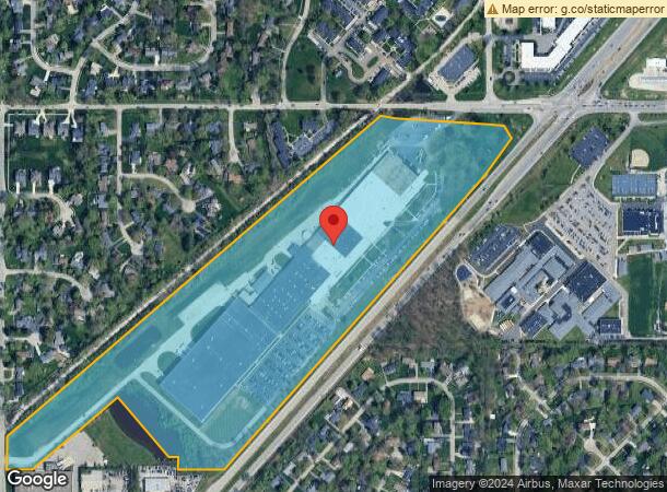  6161 E 75Th St, Indianapolis, IN Parcel Map