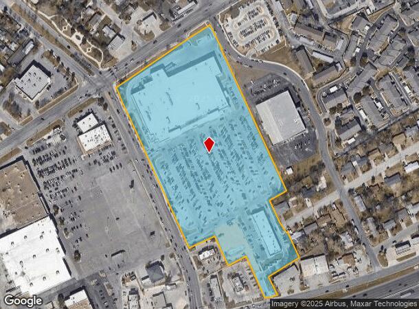  651 S Walnut Ave, New Braunfels, TX Parcel Map